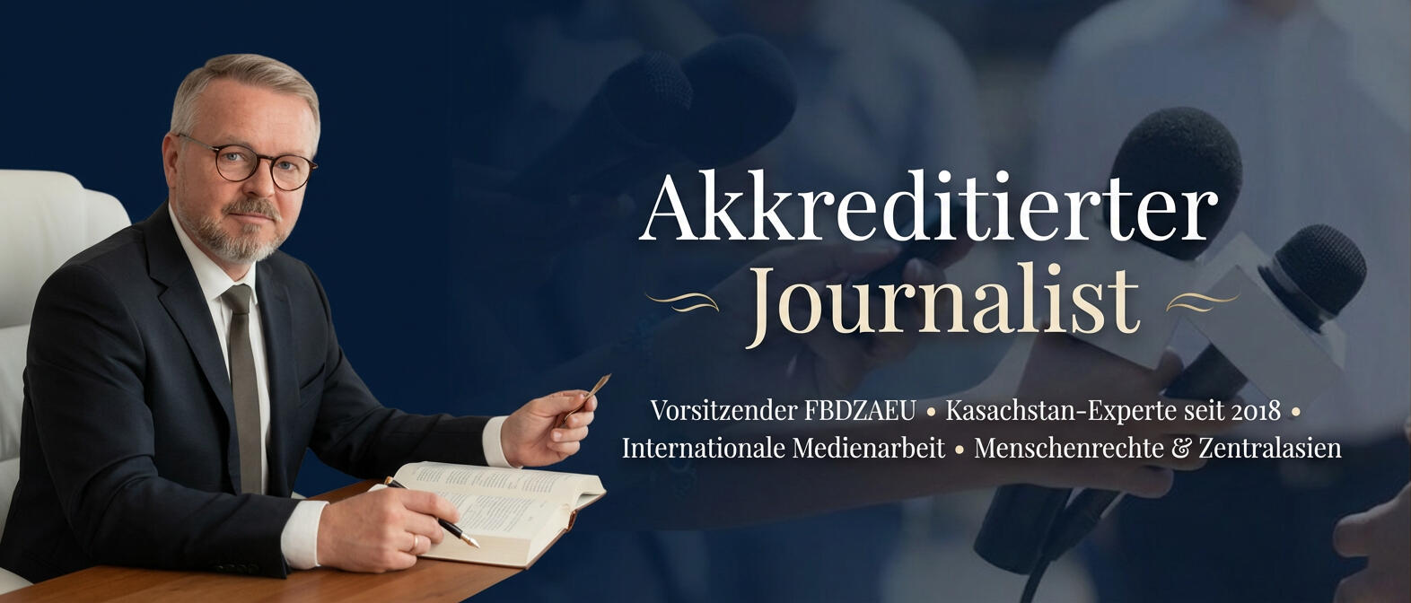 🏛️ Vorsitzender FBDZAEU 🤝 Deutschland ⟷ Zentralasien